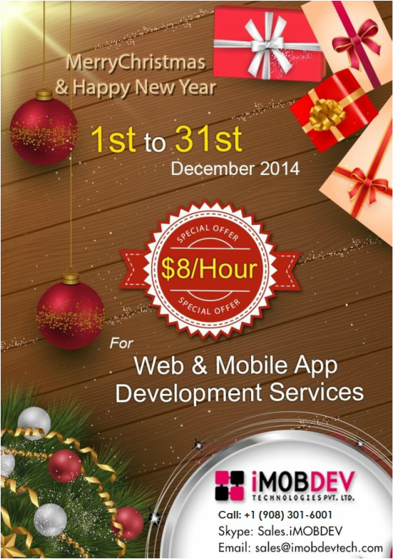 Grab the best Christmas offers on Web and Mobile services